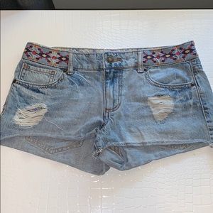 2 FOR $10! Forever 21 Light Denim Shorts